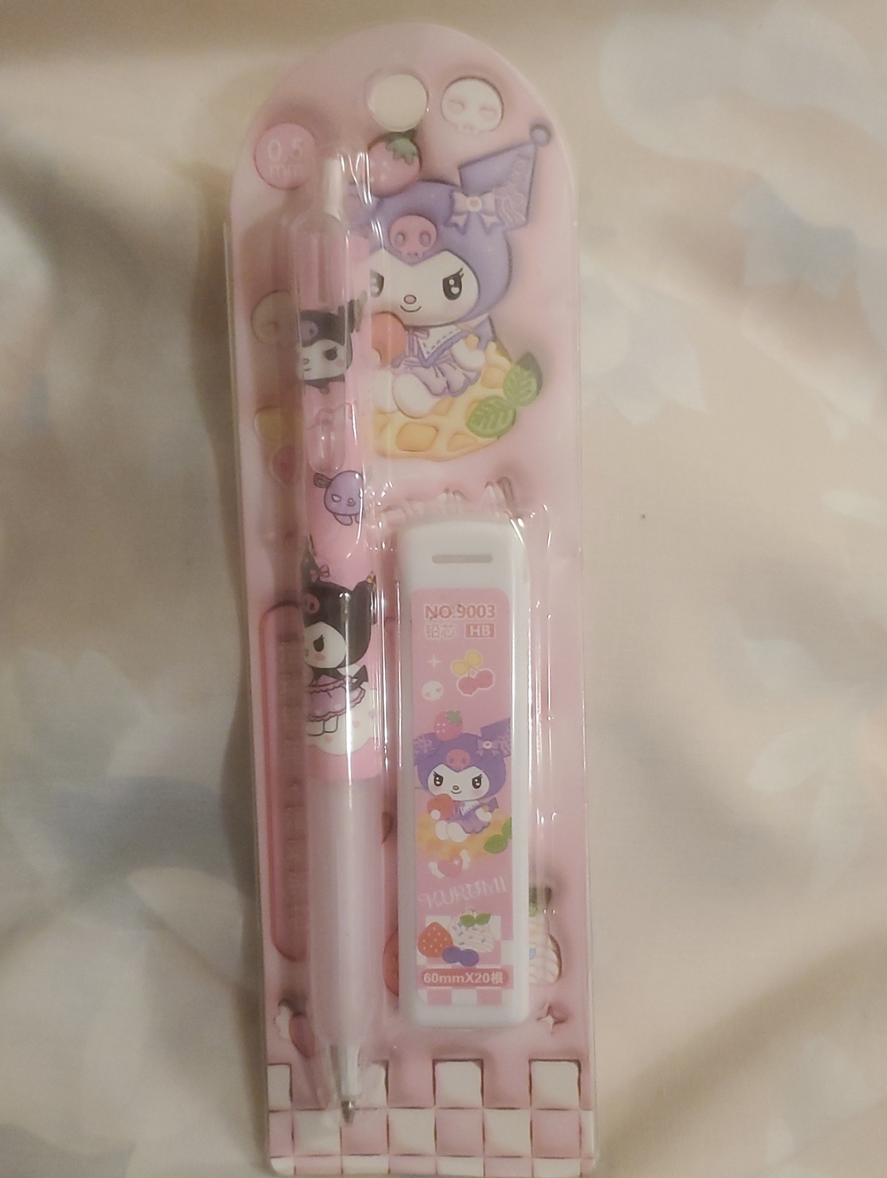Kuromi Mechanical Pencil and Lead Refills New!